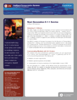 Next Generation 911 Service A Major ITS Initiative