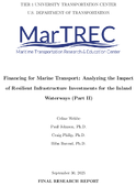 Financing for Marine Transport Analyzing the Impact of Resilient Infrastructure Investments for the Inland Waterways Part II