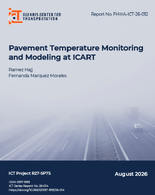 Pavement Temperature Monitoring and Modeling at ICART