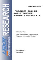 LongRange Urban Air Mobility LandUse Planning for Vertiports