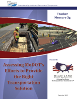 Assessing MoDOTs Efforts to Provide the Right Transportation Solution Tracker Measure 3g 2015