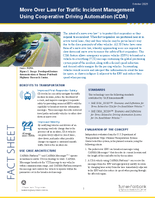 Move Over Law for Traffic Incident Management Using Cooperative Driving Automation CDA