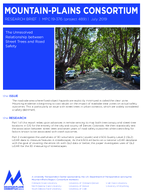 The Unresolved Relationship between Street Trees and Road Safety Research Brief
