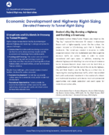 Economic Development and Highway RightSizing Elevated Freeway to Tunnel RightSizing