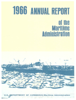 Annual Report of the Maritime Administration 1966 MARAD 1966