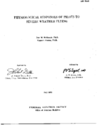 Physiological responses of pilots to severe weather flying