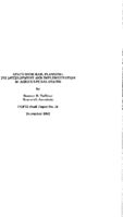 StateWide Rail Planning Its Development and Implementation in Agricultural States