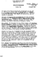 Status List Civil Air Regulations