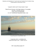 Validation and Optimization of Vessel Underwater Radiated Noise Prediction Using Measurements in United States Waters