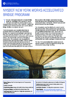 NYSDOT New York Works Accelerated Bridge Program