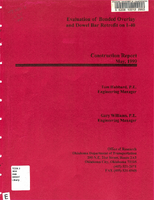 Evaluation of Bonded Overlay and Dowel Bar Retrofit on 140