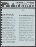 FAA Headquarters Intercom JulyDecember 1977