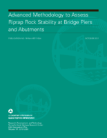 Advanced Methodology to Assess Riprap Rock Stability at Bridge Piers and Abutments