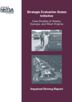 Strategic Evaluation States Initiative Case Studies of Alaska Georgia and West Virginia