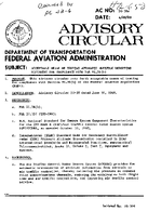 AC 2058A Acceptable Means of Testing Automatic Altitude Reporting Equipment for Compliance with  FAR 9136B