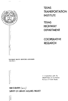 Railroad Grade Crossing Accidents Bibliography