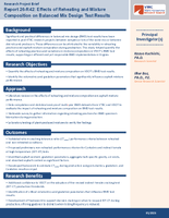 Report 26R42 Effects of Reheating and Mixture Composition on Balanced Mix Design Test Results Research Project Brief