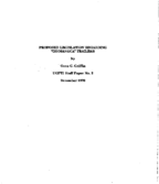 Proposed Legislation Regarding Gooseneck Trailers