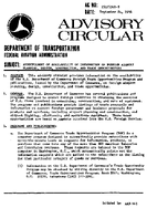 AC 15053608 Announcement of Availability of Information on Foreign Airport Planning Design Construction and Trade Opportunities