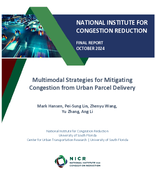 Multimodal Strategies for Mitigating Congestion from Urban Parcel Delivery