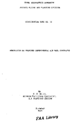 Memorandum on Processed Experimental Air Mail Contracts