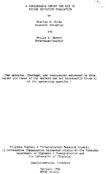 A performance report for use in driver education evaluation