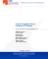 Cost of Congestion Due to Incidents on Freeways