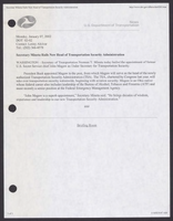 Department of Transportation News Releases 2002