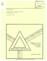 Proposed Method for Aerodynamic Mathematical Analyses