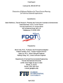 Evaluation of Software Platforms for Transit Service Planning for Potential Statewide Applications