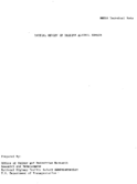 Initial Review of Passive Alcohol Sensor