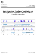 MultiDimensional TimeBased Track Safety and Quality Index in Support of Autonomous Track Geometry Inspection