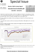Special Issue  Weekly Traffic Volume Report Interstate Travel for Week No 40 1042021  10102021