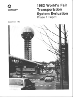 1982 Worlds Fair Transportation System Evaluation