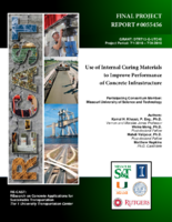 Use of Internal Curing Materials to Improve Performance of Concrete Infrastructure