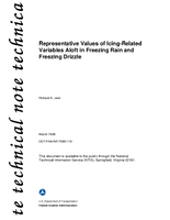 Representative Values of IcingRelated Variables Aloft in Freezing Rain and Freezing Drizzle
