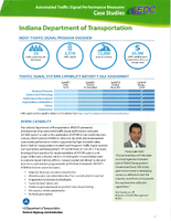Indiana Department of Transportation INDOT Traffic Signal Program Overview
