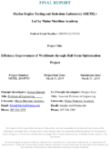 Efficiency Improvement of Workboats through Hull Form Optimization