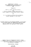 Commonwealth of Virginia motor carrier safety assistance program  implementation grant application 1986