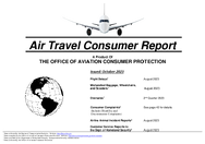 Air Travel Consumer Report October 2023