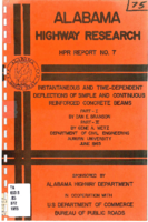Instantaneous and TimeDependent Deflections of Simple and Continuous Reinforced Concrete Beams