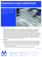 Improved Sustainability and Efficiency of PartialDepth Concrete Bridge Deck Repair Research Brief
