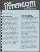 FAA Headquarters Intercom JulyDecember 1978