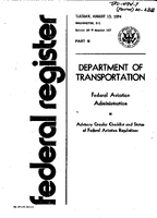 AC 002BB Advisory Circular Checklist and Status of Federal Aviation Regulations