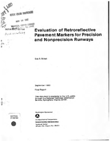Evaluation of Retroreflective Pavement Markers for Precision and Nonprecision Runways