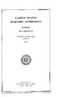 United States Maritime Commission Report to Congress for the Period Ended June 30 1944