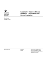 Locomotive Crashworthiness Research Locomotive Crew Egress Evaluation