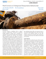 Steel Corrosion in Underground Transportation Infrastructure Research Brief