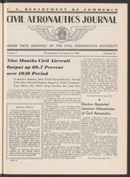 Civil Aeronautics Journal November 15 1940