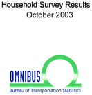 Household Survey Results October 2003